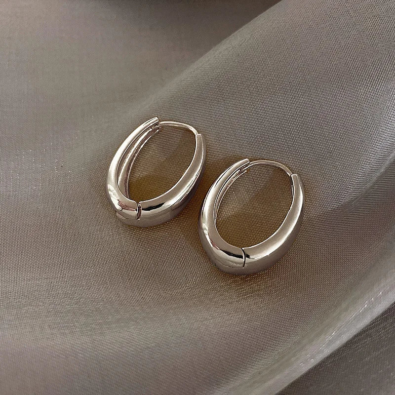 Korean Classic Hoop Earrings