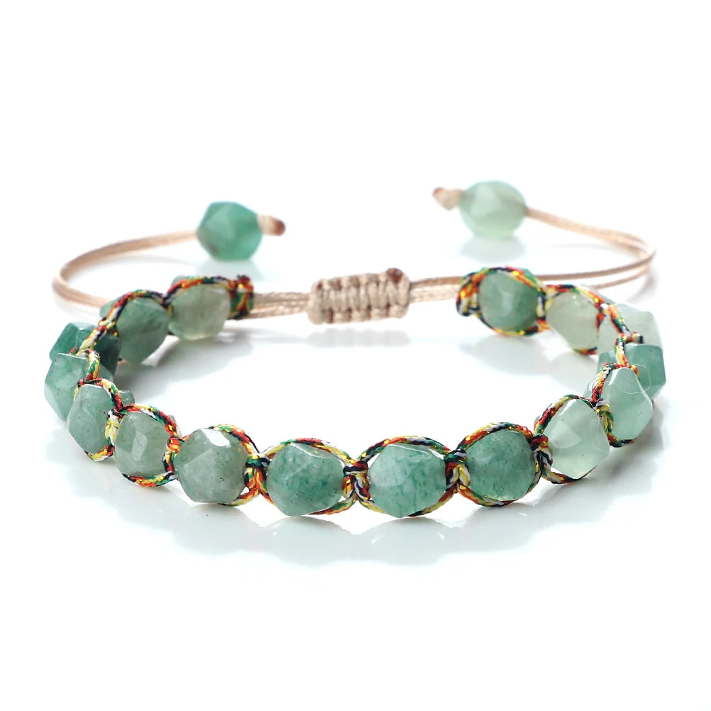 Hot Natural Stone Amethysts Bracelet