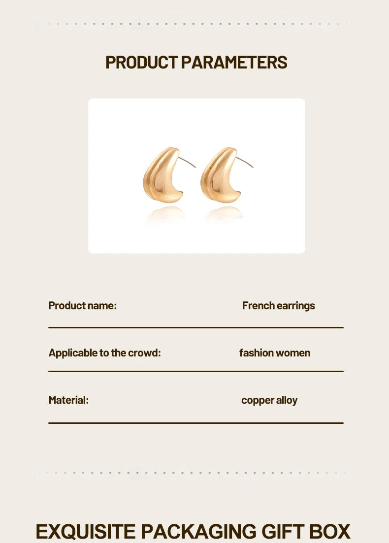 Waterdrop Luxary Sense Fashion Earrings