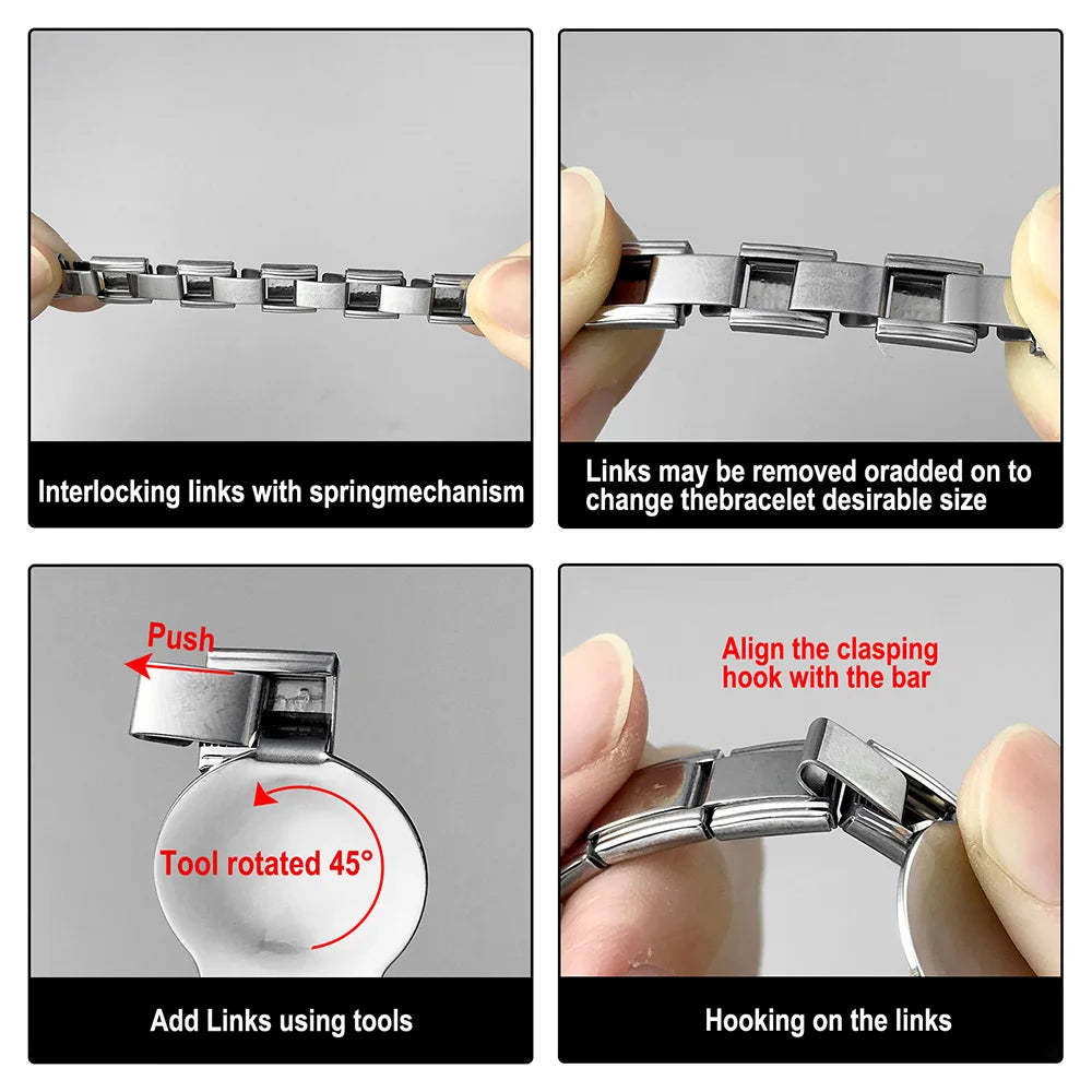 Stainless Steel Bracelet Bangle Versatile