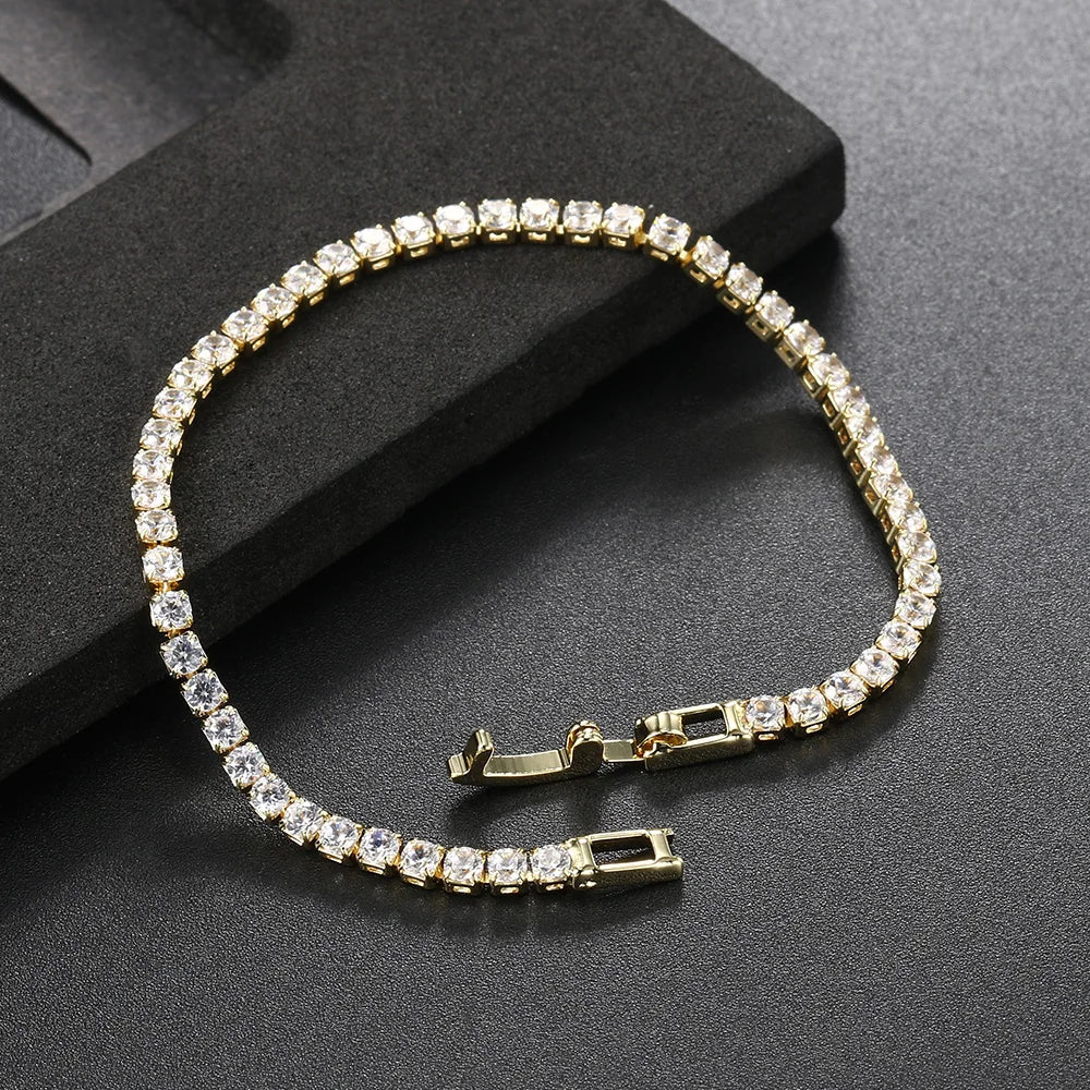Elegant Zirconia Tennis Bracelet