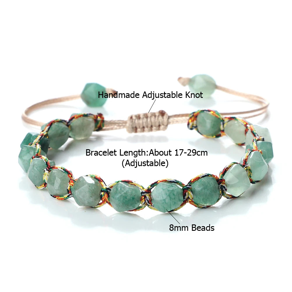 Hot Natural Stone Amethysts Bracelet