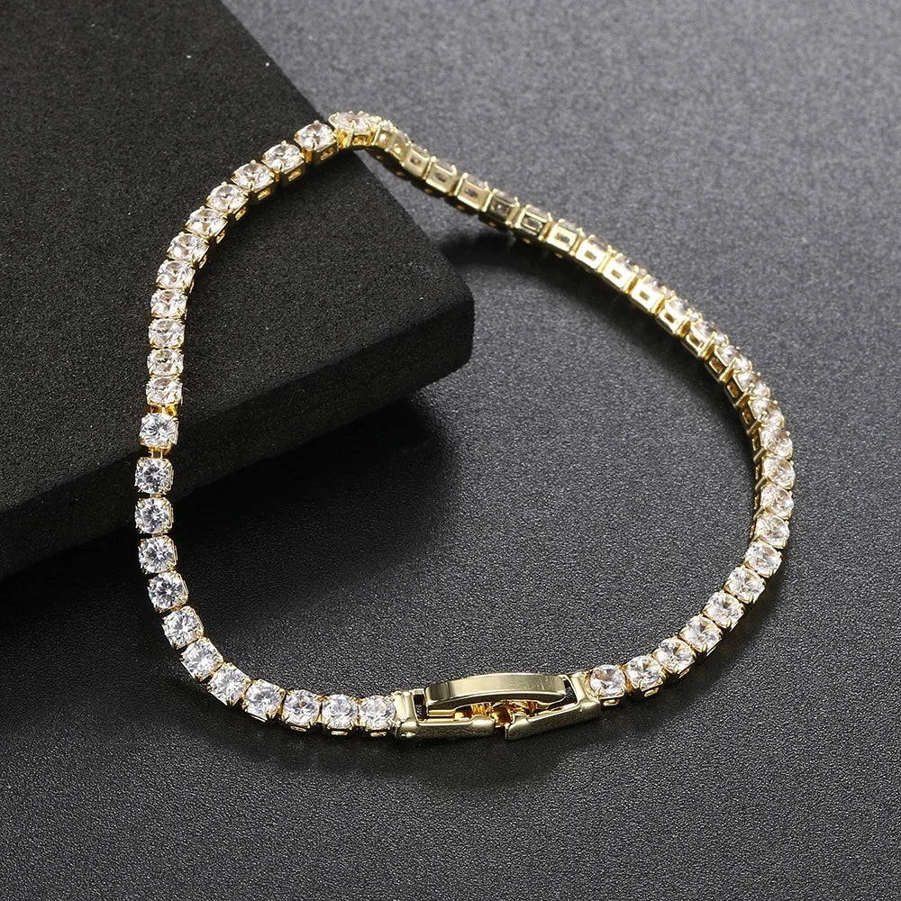Elegant Zirconia Tennis Bracelet