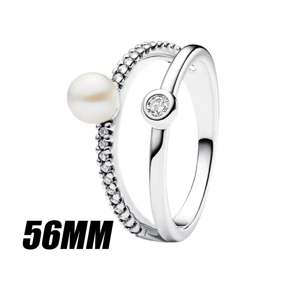 925 Sterling Silver 925 Freshwater Cultured Pearls Collier Pearl Jewelery Set