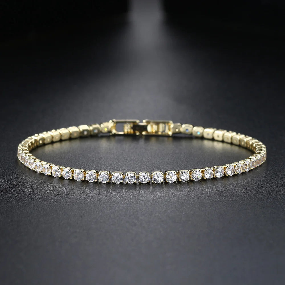 Elegant Zirconia Tennis Bracelet