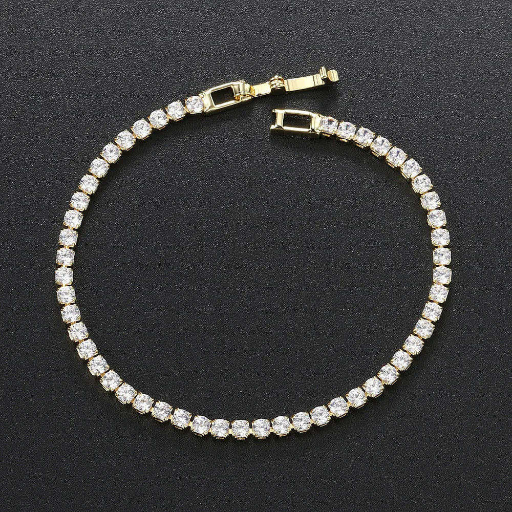 Elegant Zirconia Tennis Bracelet