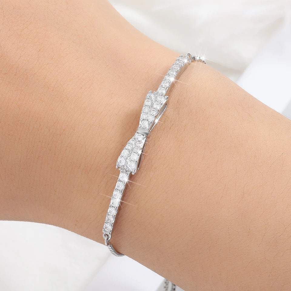 Zirconia Crystal  Adjustable Bracelet & Bangle Jewelry