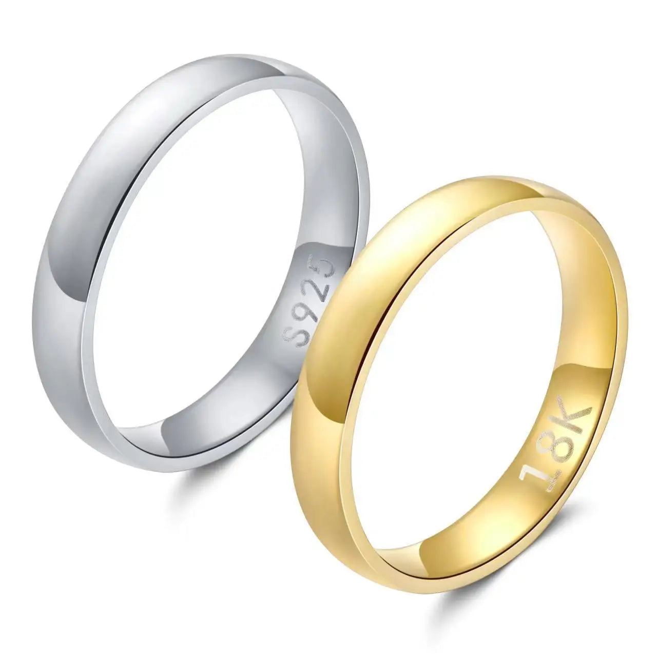 Gold Silver Plated Rings