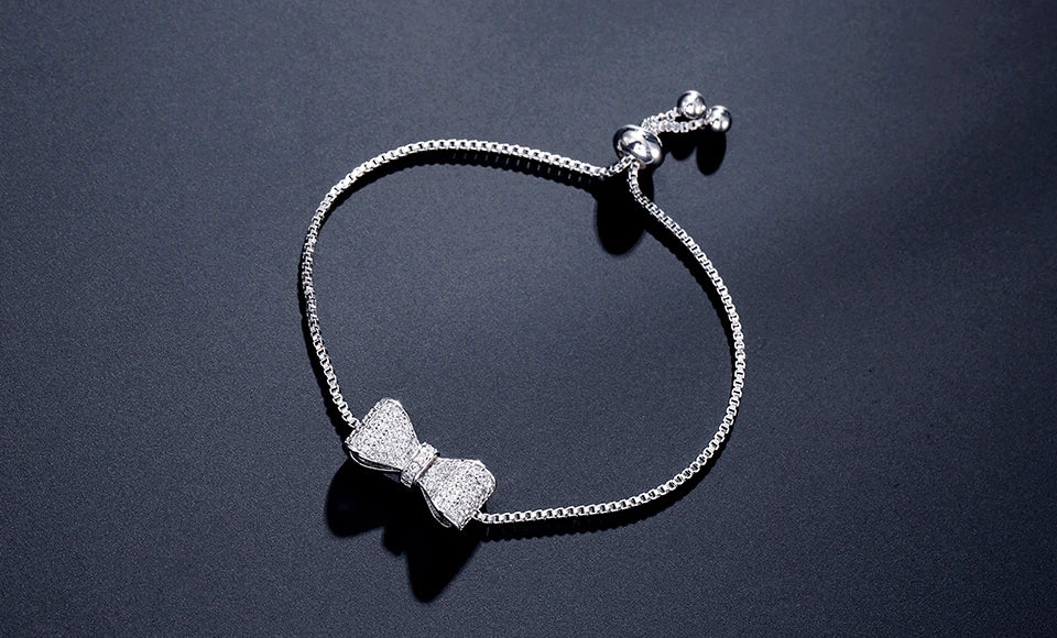 Zirconia Crystal  Adjustable Bracelet & Bangle Jewelry